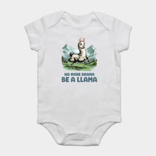 Drama Llama Baby Bodysuit